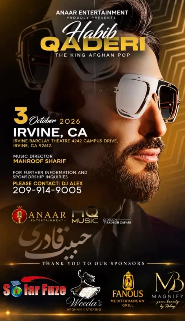 Habib Qaderi Live in Concert, Irvine
