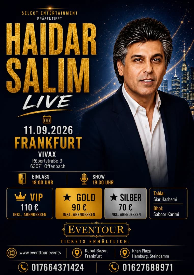 Haidar Salim Live in Frankfurt