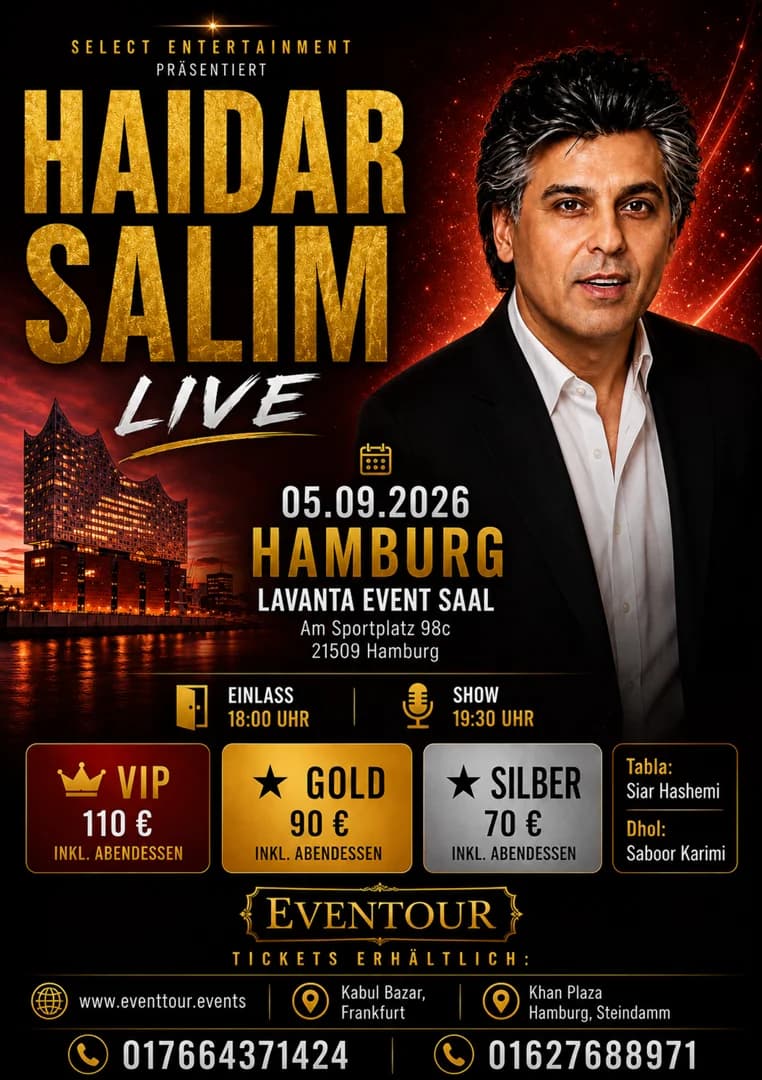 Haidar Salim Live in Hamburg