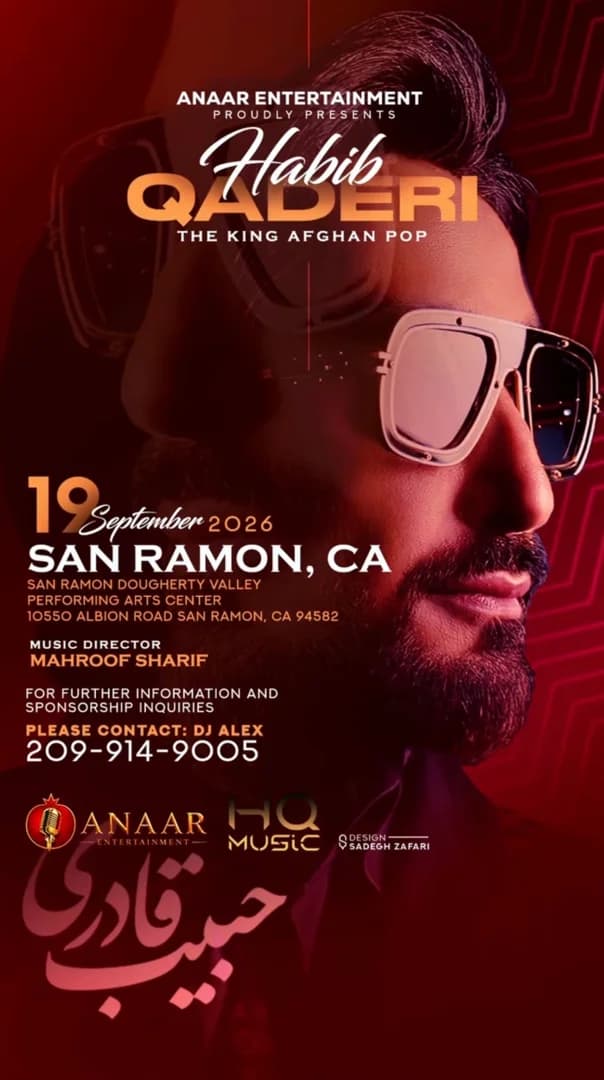 Habib Qaderi Live in Conert, San Roman